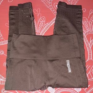 Energy Seamless Gymshark Leggings cropped size Small